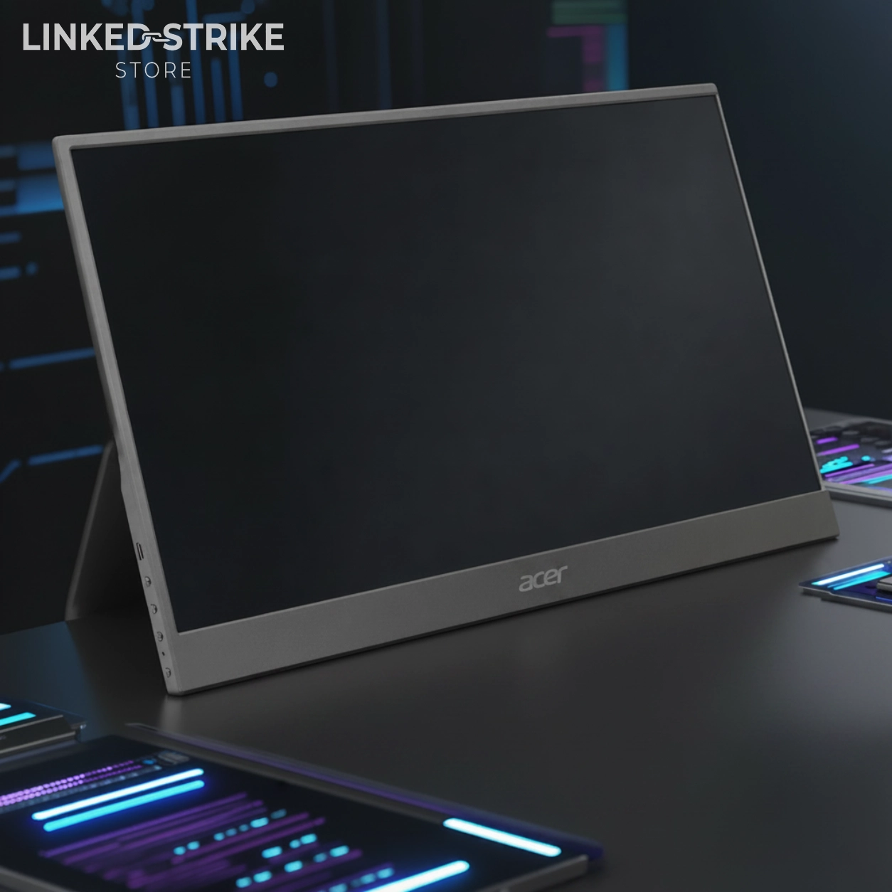 Monitor ACER 15.6″ IPS 1920X1080 Portable para laptop - Tienda Linked Strike
