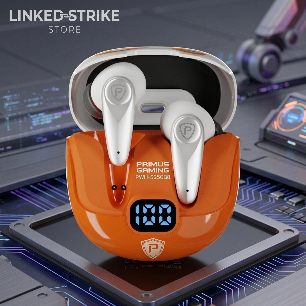 Primus Gaming PWH-S250B8 True wireless earphones - Tienda Linked Strike