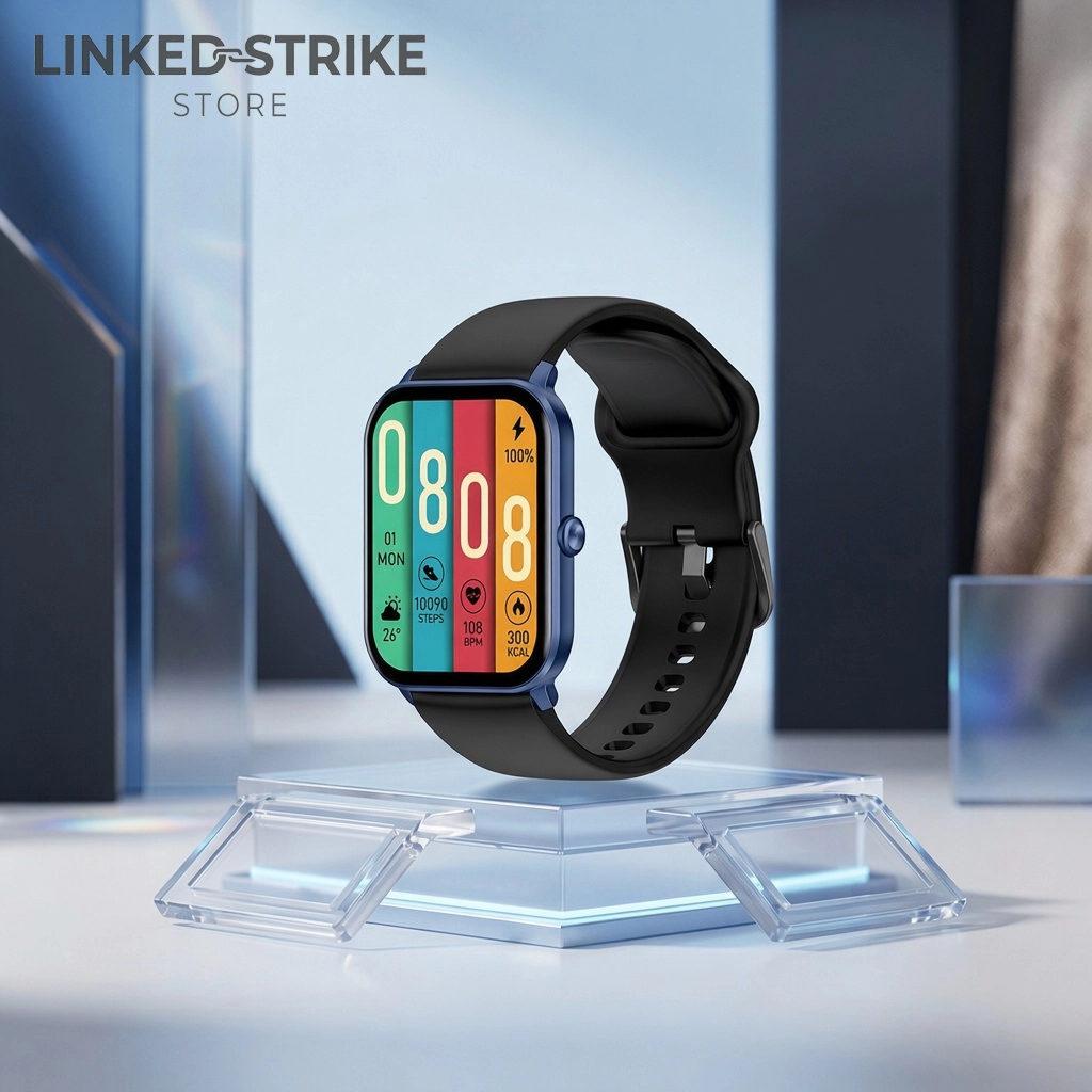 Smartwatch Kieslect KS Mini Azul KSM BL - Tienda Linked Strike